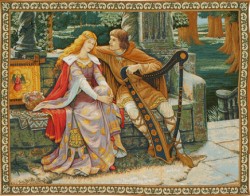 Picture of Tristian and Isolde Tapestry