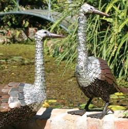 Picture of Goose and Gander Pair Ornaments