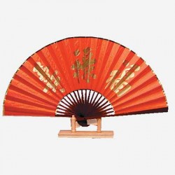 Picture of 30cm Fu Lu Shou Hand Fan (100 Fans Pack)