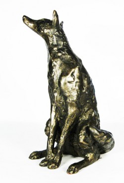 Picture of Fox Sitting Bronze Ornament (Paul Jenkins)