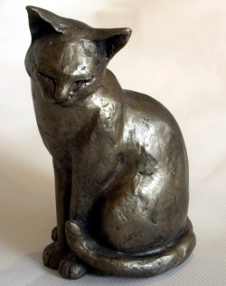 Picture of Maisie the Cat Bronze Ornament (NEW)