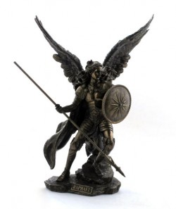 Picture of Archangel Raphael Bronze Figurine