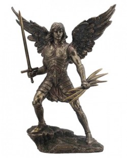 Picture of Archangel Uriel Bronze Figurine
