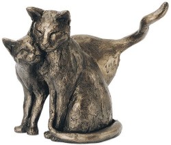 Picture of Making Friends Bronze Cat Ornament