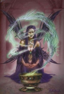 Picture of Conjuration Briar Greeting Card