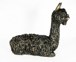 Picture of Alpaca Sitting Bronze Figurine