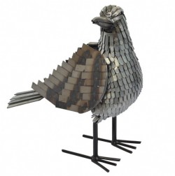 Picture of Black Backed Gull Metal Bird Ornament