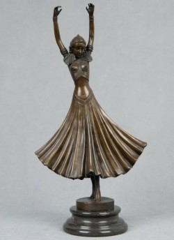 Picture of Hindu Dancer Bronze Figurine