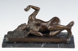 Picture of Erotic Nude Female Bronze Figurine