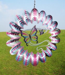 Picture of Butterfly Designer Wind Spinner