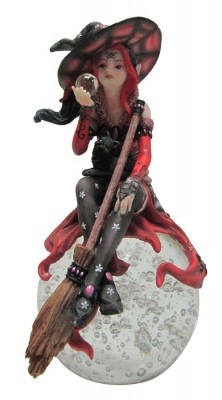 Picture of Nadia The Red Witch on Crystal Ball (Large)