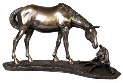 Picture of Newly Born Bronze Horse Figurine (NEW RELEASE)