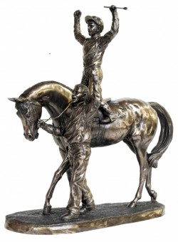 Picture of Winners Enclosure Bronze Horse Racing Figurine (NEW RELEASE)