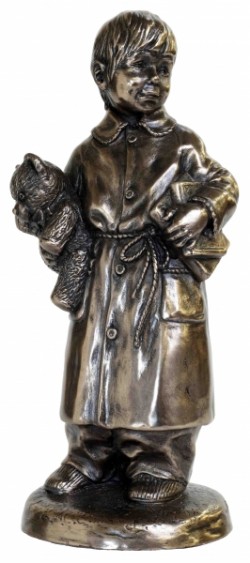 Picture of Bedtime Boy Bronze Figurine (NEW RELEASE)