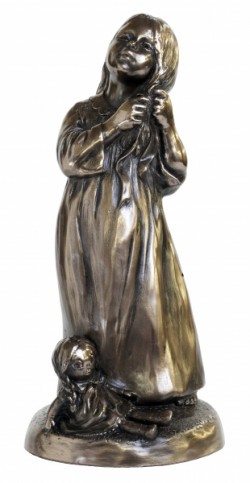 Picture of Bedtime Girl Bronze Figurine (NEW RELEASE)