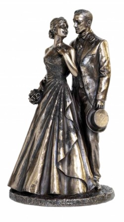 Picture of Just Married Bronze Statue (NEW RELEASE)