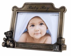 Picture of Baby Boy Bronze Frame (NEW RELEASE)
