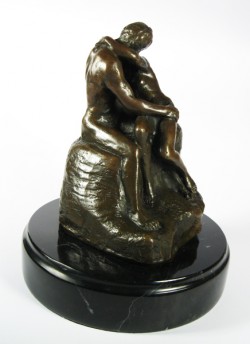 Picture of The Kiss Bronze Ornament (Rodin)