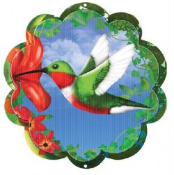 Picture of Humming Bird Animated Garden Disc