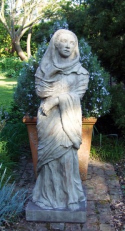 Picture of The Draped Lady Stone Statue