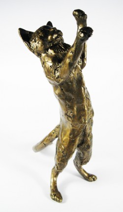 Picture of Louise the Cat Bronze Figurine