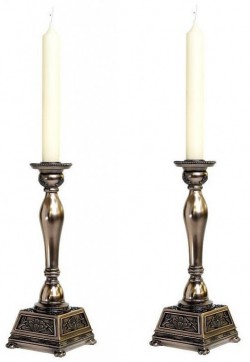 Picture of Abbey Candle Holder Set of 2 (Genesis Fine Arts)