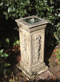 Picture of Floral Verdigris Sundial