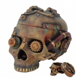 Picture of Steampunk Skull Box