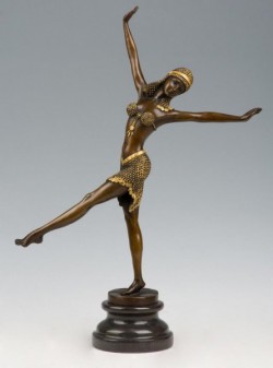 Picture of Exotic Dancer Art Deco Figurine