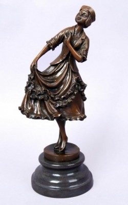 Picture of Ballroom Dancer Bronze Figurine