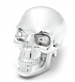 Picture of Chrome Heavy Skull Ornament (NEW RELEASE)