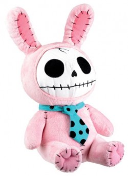 Picture of Pink Bunny Furry Bones Soft Toy LARGE