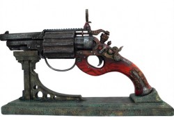 Picture of Vaporiser Steampunk Blaster and Display Stand