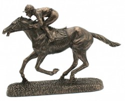 Picture of Horse and Jockey Figurine (Juliana)