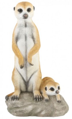 Picture of Meerkat Family Figurine (Naturecraft) 24 cm