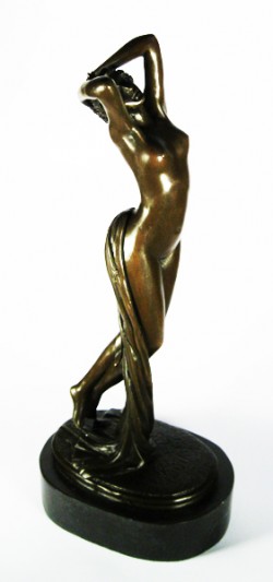 Picture of An Hour of the Night Bronze Statue