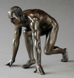 Picture of Athlete Man Bronze Figurine
