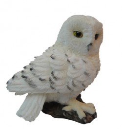 Picture of Grey Owl Figurine (Naturecraft)