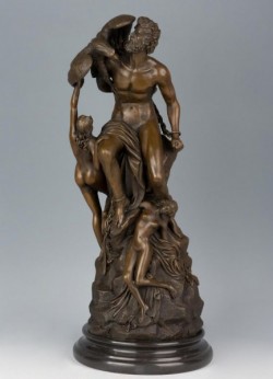 Picture of Prometheus Chained Bronze Statue