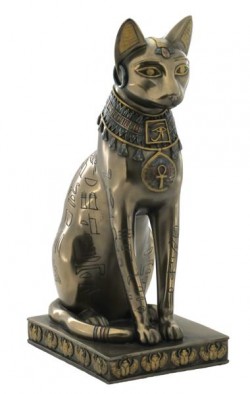 Picture of Ancient Egyptian Cat Bronze Figurine (NEW RELEASE)