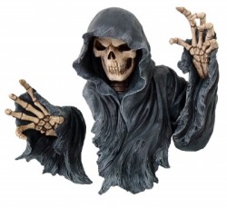 Picture of Grim Reaper Wall Plaque (Large)