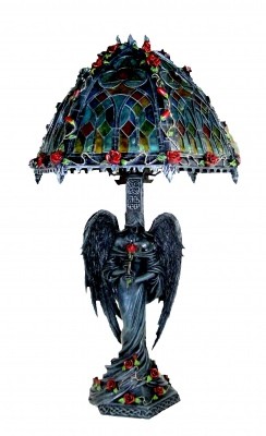 Picture of Everlasting Glow Gothic Angel Lamp