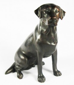 Picture of Labrador Bronze Figurine
