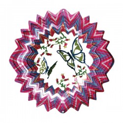 Picture of Butterfly 3d Wind Spinner