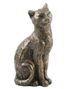 Picture of Cat Bronze Ornament (Naturecraft)