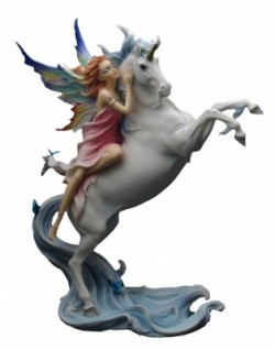 Picture of Unicorn Rider (Together Forever) Figurine
