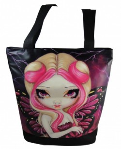 Picture of Pink Lightning Tote Bag (Jasmine Becket-Griffith)