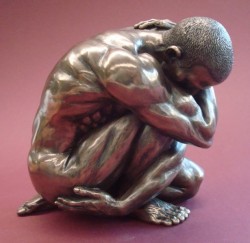 Picture of Nude Man Bronze Sculpture (Large)