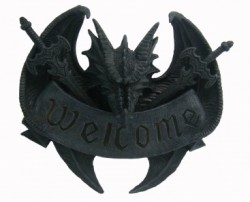 Picture of Dragon Welcome Plaque