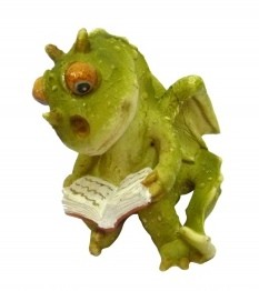 Picture of Reading Baby Dragon Ornament